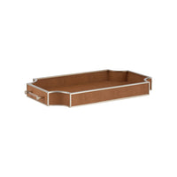 Chelsea House Shagreen Tray - Brown