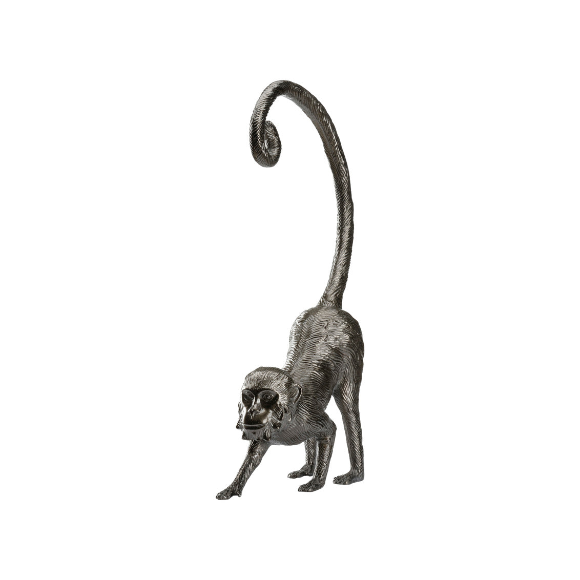 Chelsea House Standing Monkey - Gunmetal