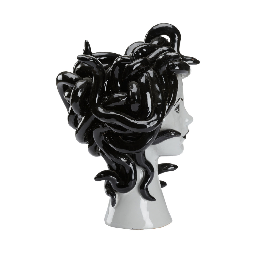 Wildwood Medusa Vase - Nero