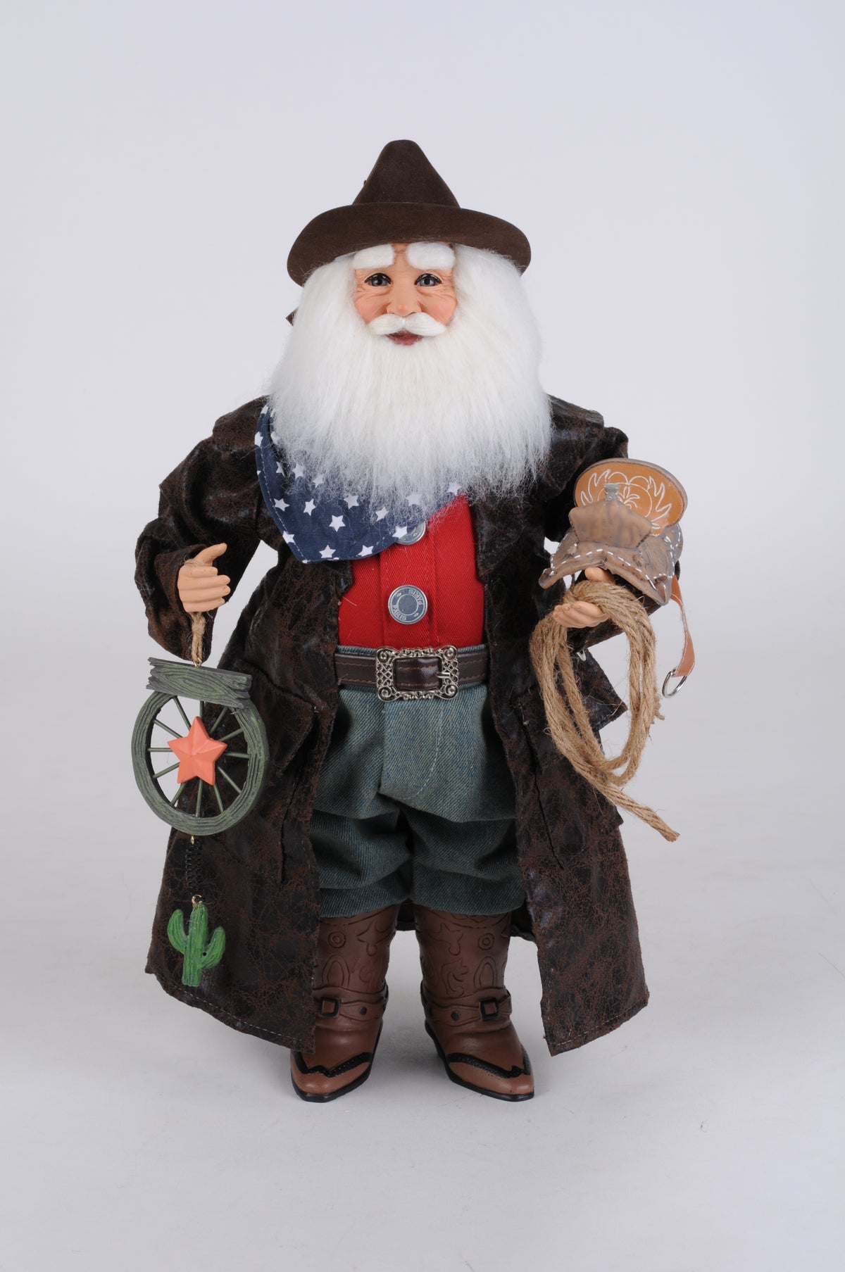 Karen Didion Cowboy Santa