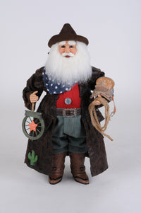 Karen Didion Cowboy Santa