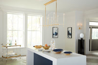 Wildwood Boulevardier Bar Cart - Clear/Gold