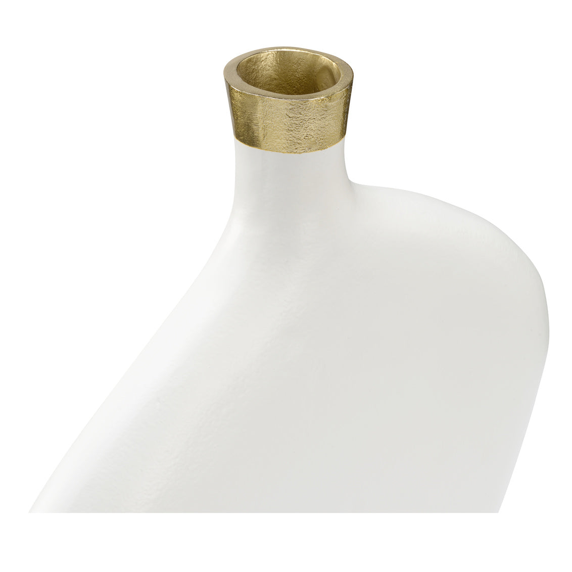 Chelsea House Asymmetric Vase - White (Lg)