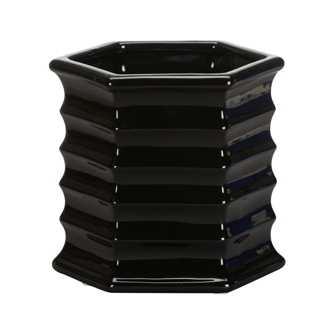 Chelsea House Willow Planter - Black (Sm)
