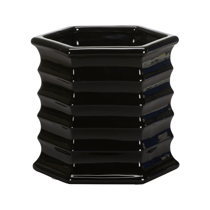 Chelsea House Willow Planter - Black (Sm)