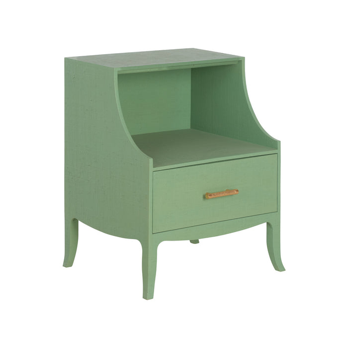 Chelsea House George III Bedside Table - Green