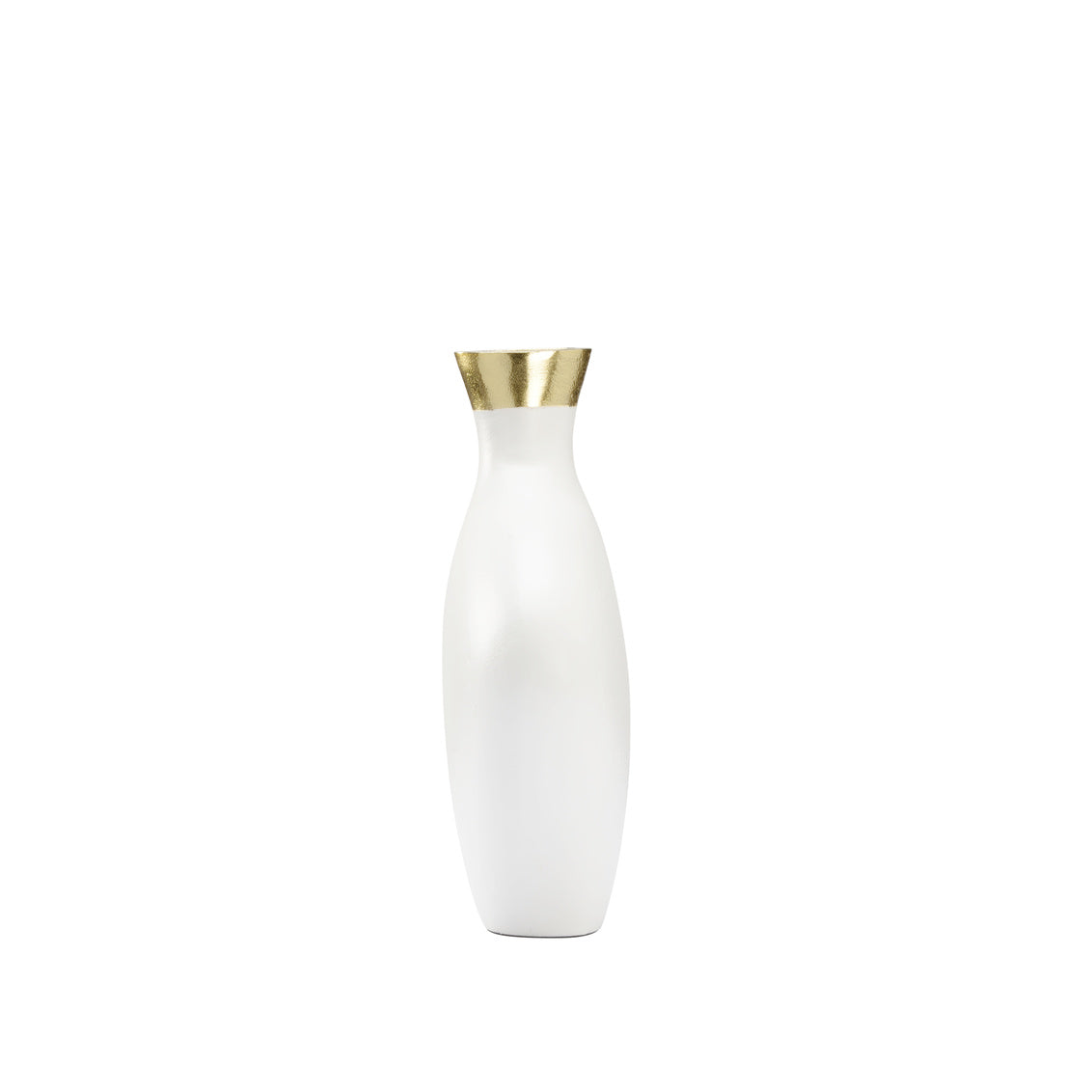 Chelsea House Asymmetric Vase - White (Sm)