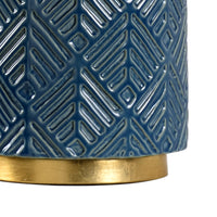 Wildwood Mountain Pine Lamp - Denim