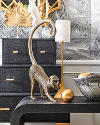 Chelsea House Black Oval Centerpiece
