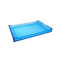 Chelsea House Charles Acrylic Tray - Blue