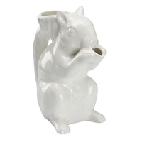 Chelsea House Squirrel Pitcher - White