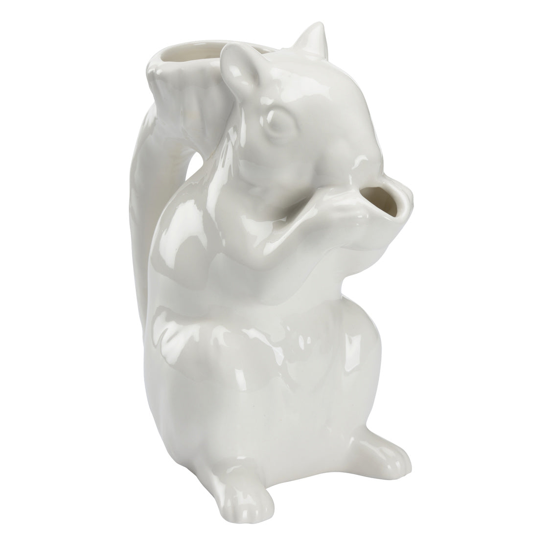 Chelsea House Squirrel Pitcher - White