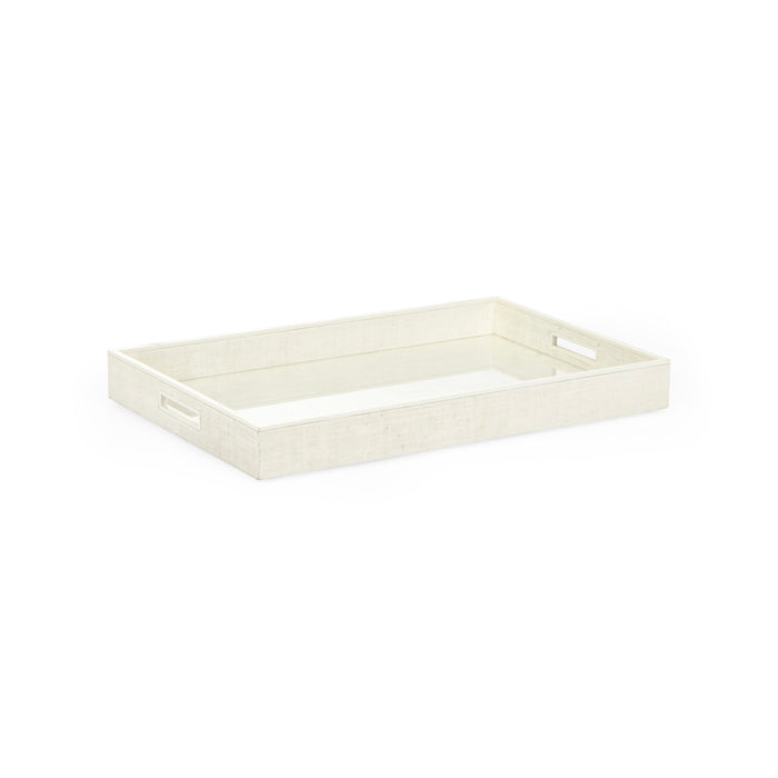Chelsea House Kiawah Tray - White