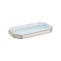 Chelsea House Chic Studded Tray - White