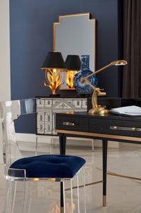 Wildwood Lilith Lamp - Gold Leaf