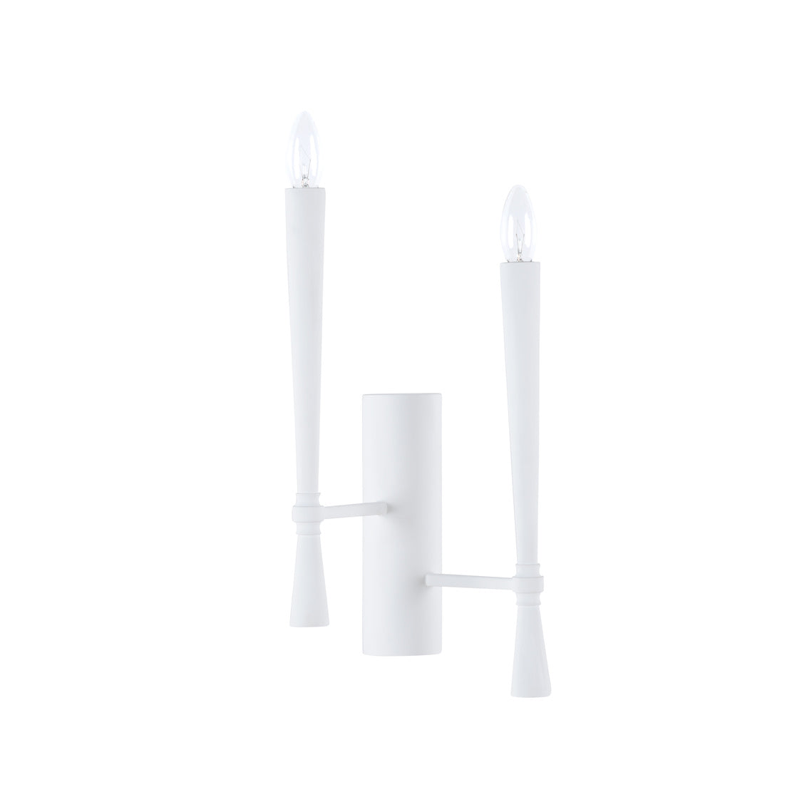 Wildwood Dumas Plaster Sconce - White (Right)