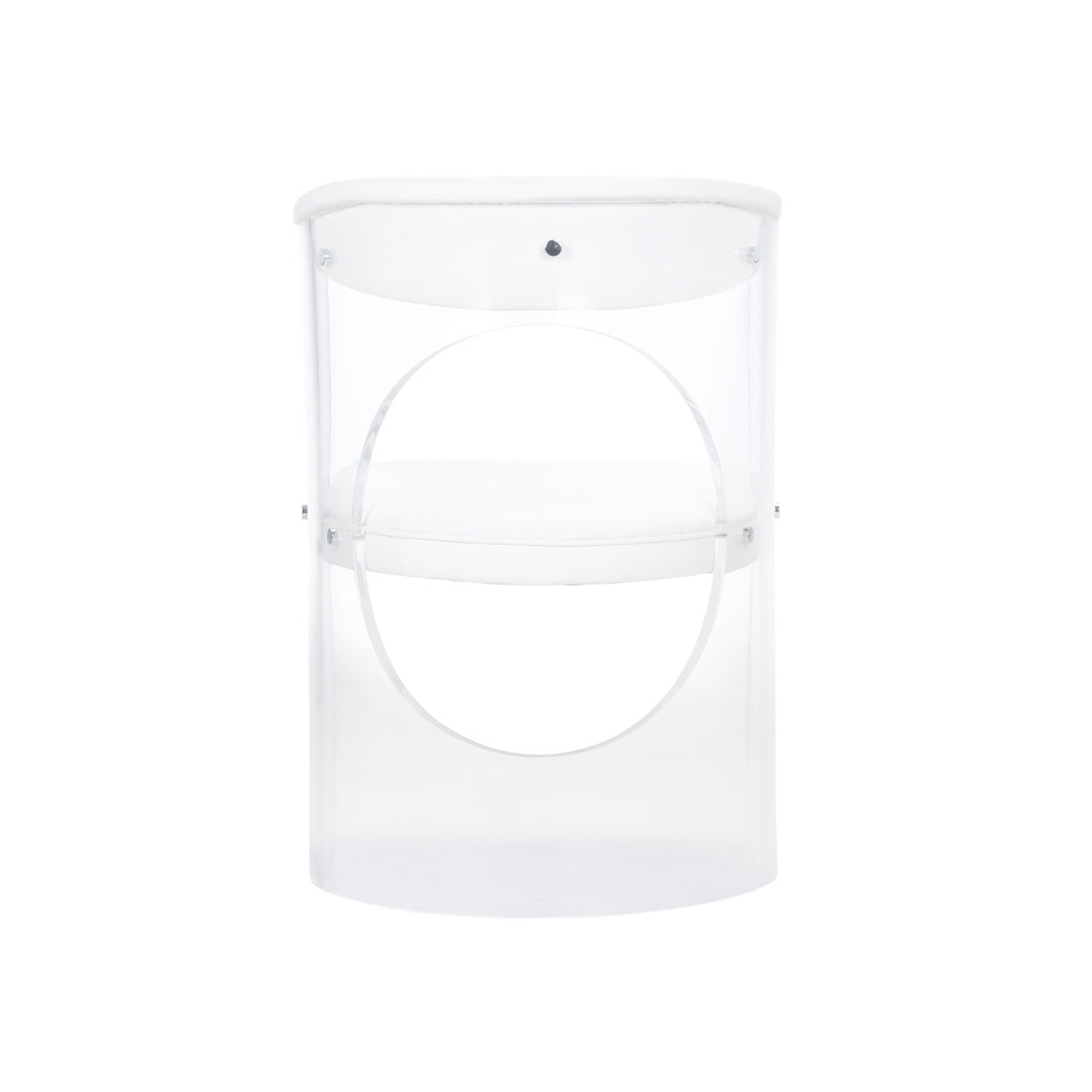Wildwood Baran Barrel Back Chair - White