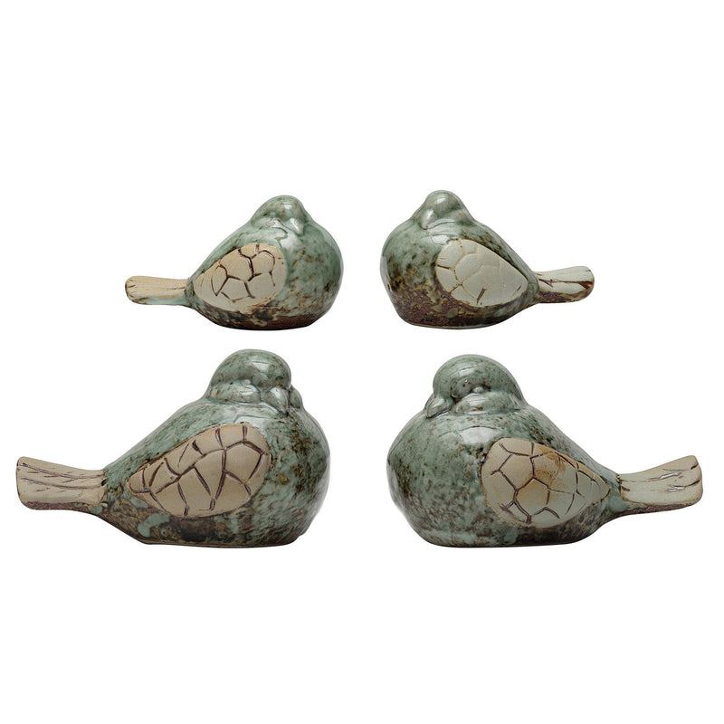 Design Shop Stoneware Bird, 4 Styles