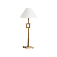 Chelsea House Overhill Table Lamp - Aged Brass