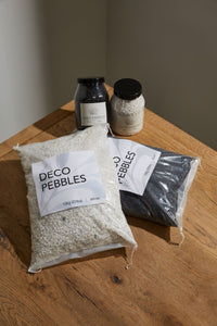Design Shop White Deco Pebbles 37oz