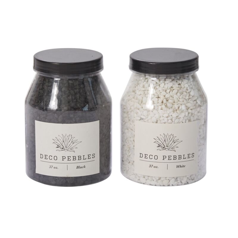 Design Shop White Deco Pebbles 37oz