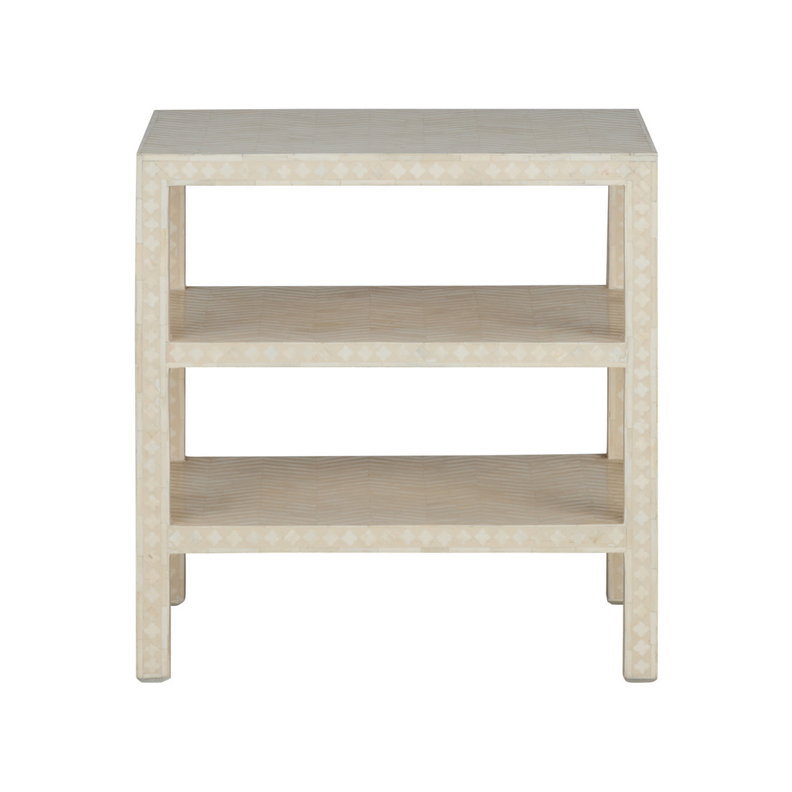 Chelsea House Leaf Inlay Side Table