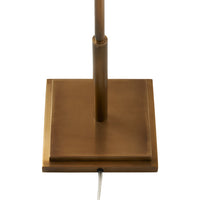 Chelsea House Overhill Floor Lamp - Aged Brass