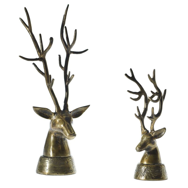 Design Shop Deerhead 4.75"x 5"x 15.25"