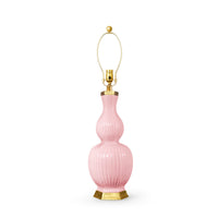 Villa & House Delft Lamp Without Shade, Peony Pink