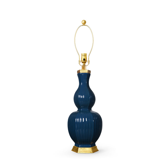Villa & House Delft Lamp Without Shade, Navy Blue