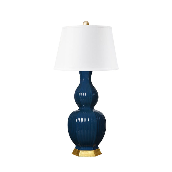 Villa & House Delft Lamp Without Shade, Navy Blue
