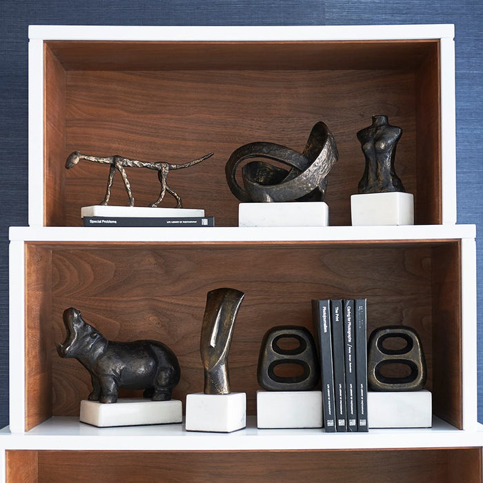 Villa & House Demi Statue, Bronze