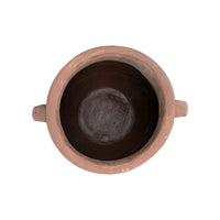 Design Shop Terracotta Urn with Whitewash Finish