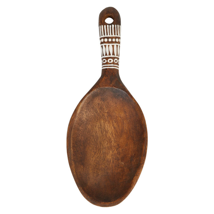 Design Shop Wall Hanging Spoon with Hand-Painted Pattern