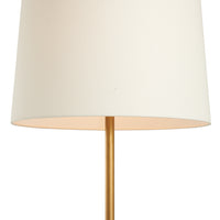 Chelsea House Lambeth Floor Lamp - Travertine