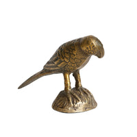 Design Shop Cast Aluminum Bird, Antique Gold Finish