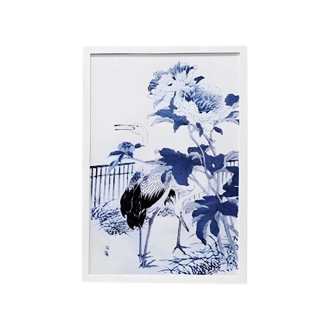 Chelsea House Blue And White Asian Garden