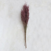 Design Shop Dried Natural Love Grass Bunch, Lavender Color
