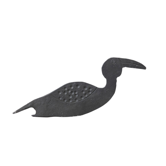 Design Shop Metal Bird Bottle Opener, Black