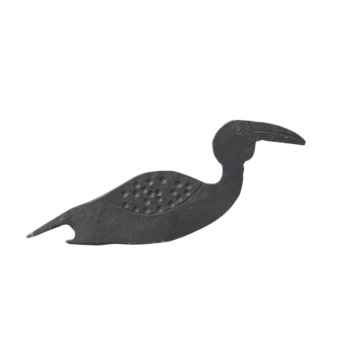 Design Shop Metal Bird Bottle Opener, Black