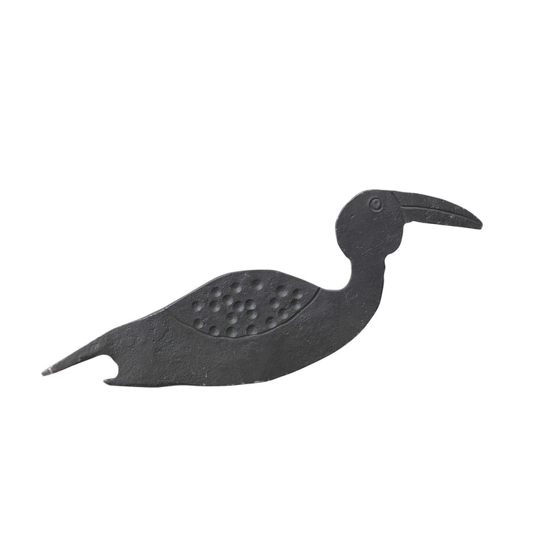 Design Shop Metal Bird Bottle Opener, Black