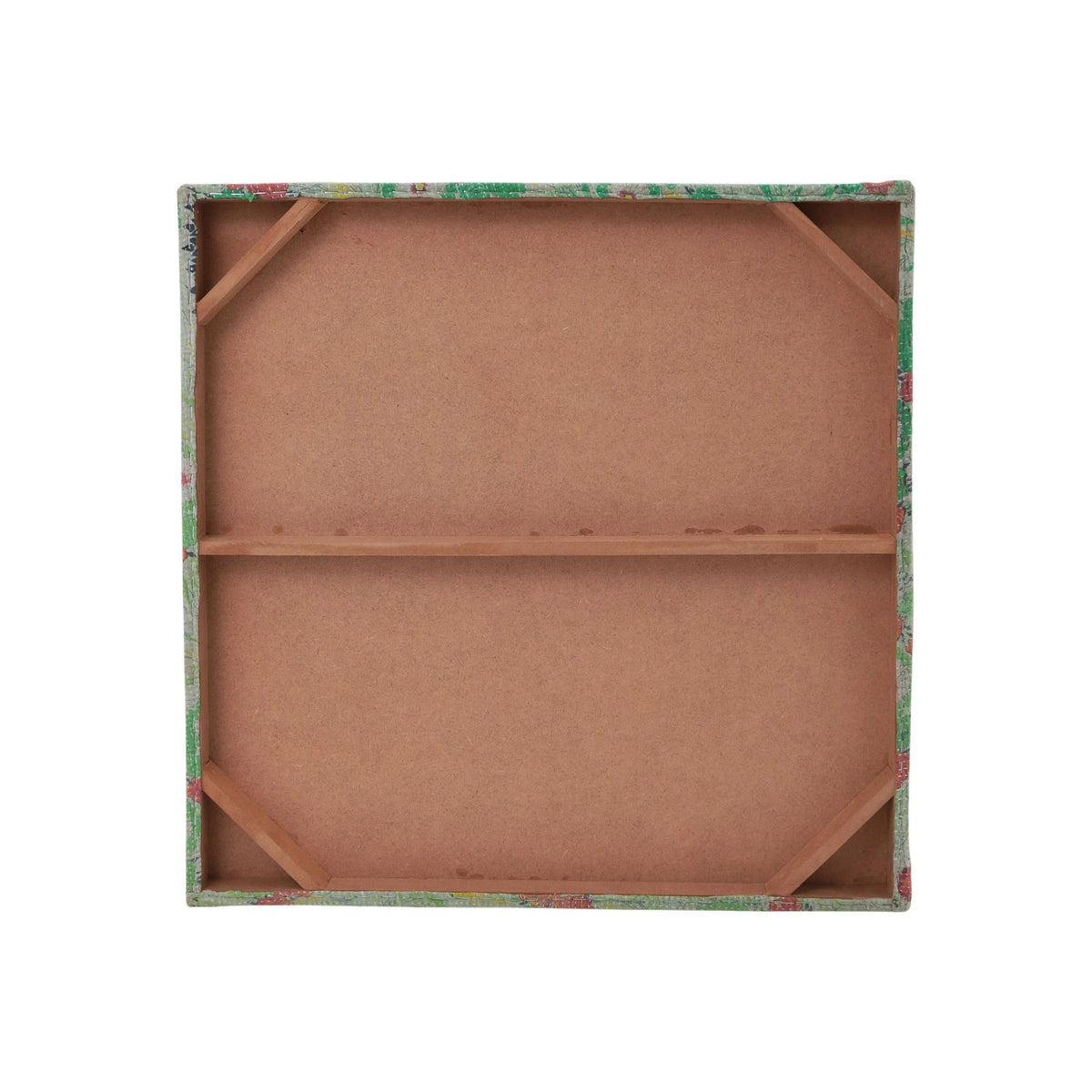 Design Shop Found Bengali Rali Quilt Wall Decor w/ Metal Hook