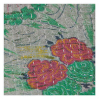 Design Shop Found Bengali Rali Quilt Wall Decor w/ Metal Hook