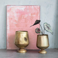 Design Shop Metal Footed Planter (Holds 10" Pot)