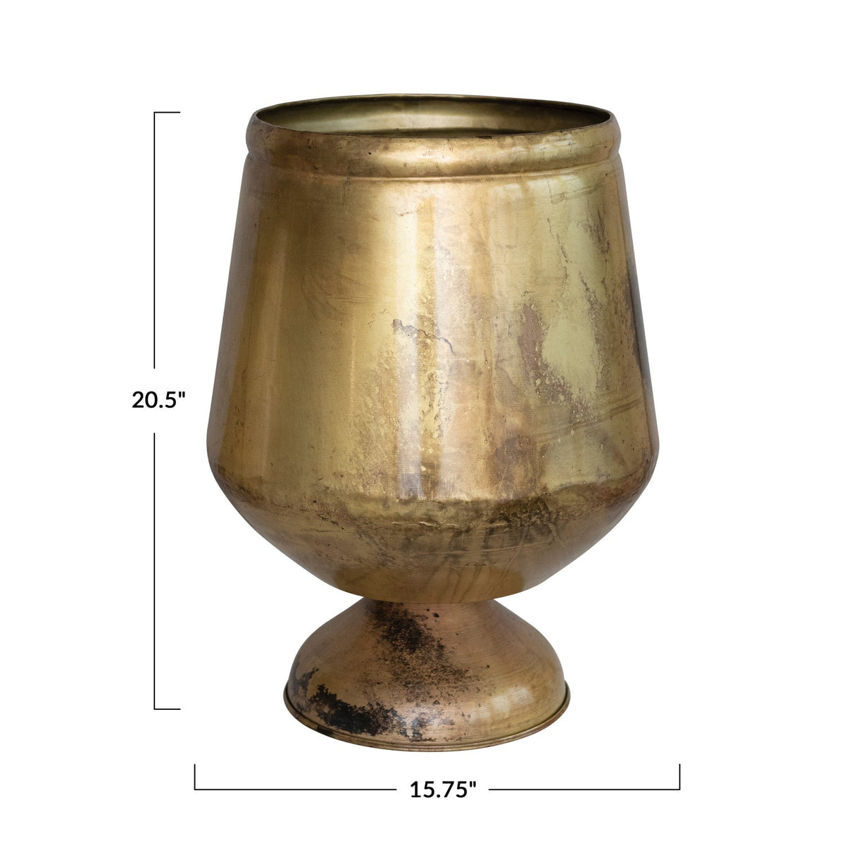 Design Shop Metal Footed Planter (Holds 10" Pot)