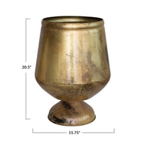 Design Shop Metal Footed Planter (Holds 10" Pot)