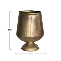 Design Shop Metal Footed Planter (Holds 9" Pot)
