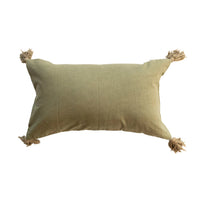 Design Shop 24"L x 14"H Cotton Velvet Printed Lumbar Pillow