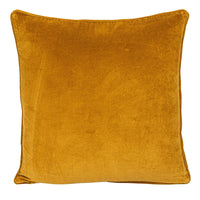 Design Shop 18" Square Cotton Velvet Embroidered Pillow