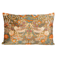 Design Shop 24"L x 16"H Cotton Velvet Printed Lumbar Pillow